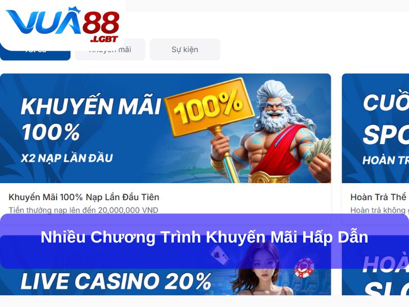 Trang chủ Nhiều chương trình khuyến mãi hấp dẫn