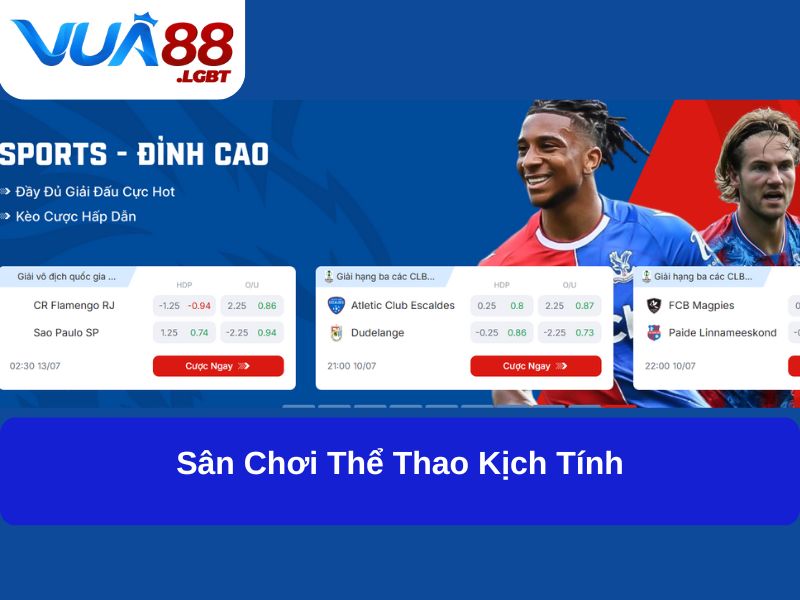 Trang chủ Sân chơi thể thao kịch tính
