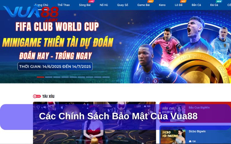 Chính sách bảo mật Chính sách bảo mật Vua88 bảo vệ hội viên