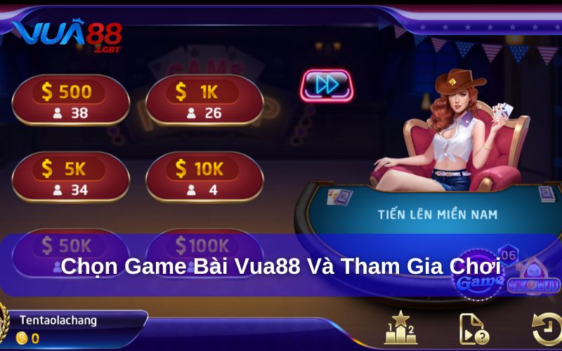 Vua88 cung cấp nhiều Game Bài phổ biến