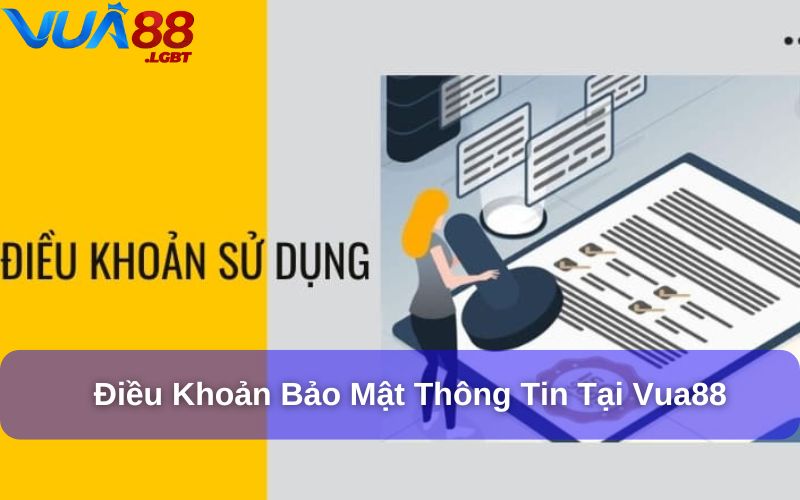 Điều Khoản Sử Dụng Vua88 bảo mật tuyệt đối thông tin cá nhân của người chơi
