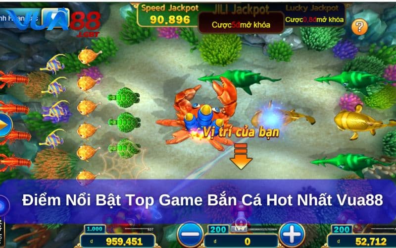 Review Top 5 Game Bắn Cá Hot Nhất – Trải Nghiệm Săn Mồi Tại Vua88 Game bắn cá được nhiều hội viên tham gia