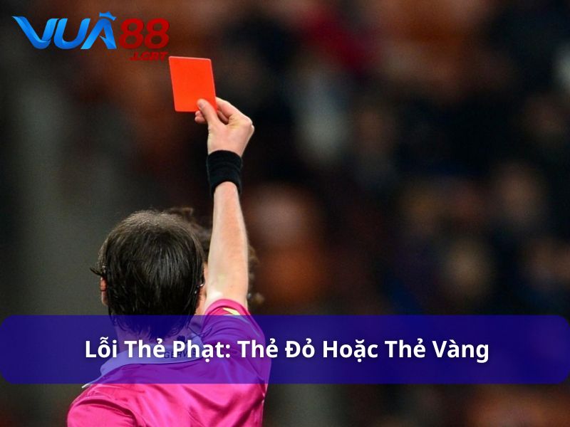 Một số lỗi phổ biến trong bóng đá mà không phải ai cũng biết Thẻ đỏ là hình thức phạt nghiêm khắc nhất trong bóng đá